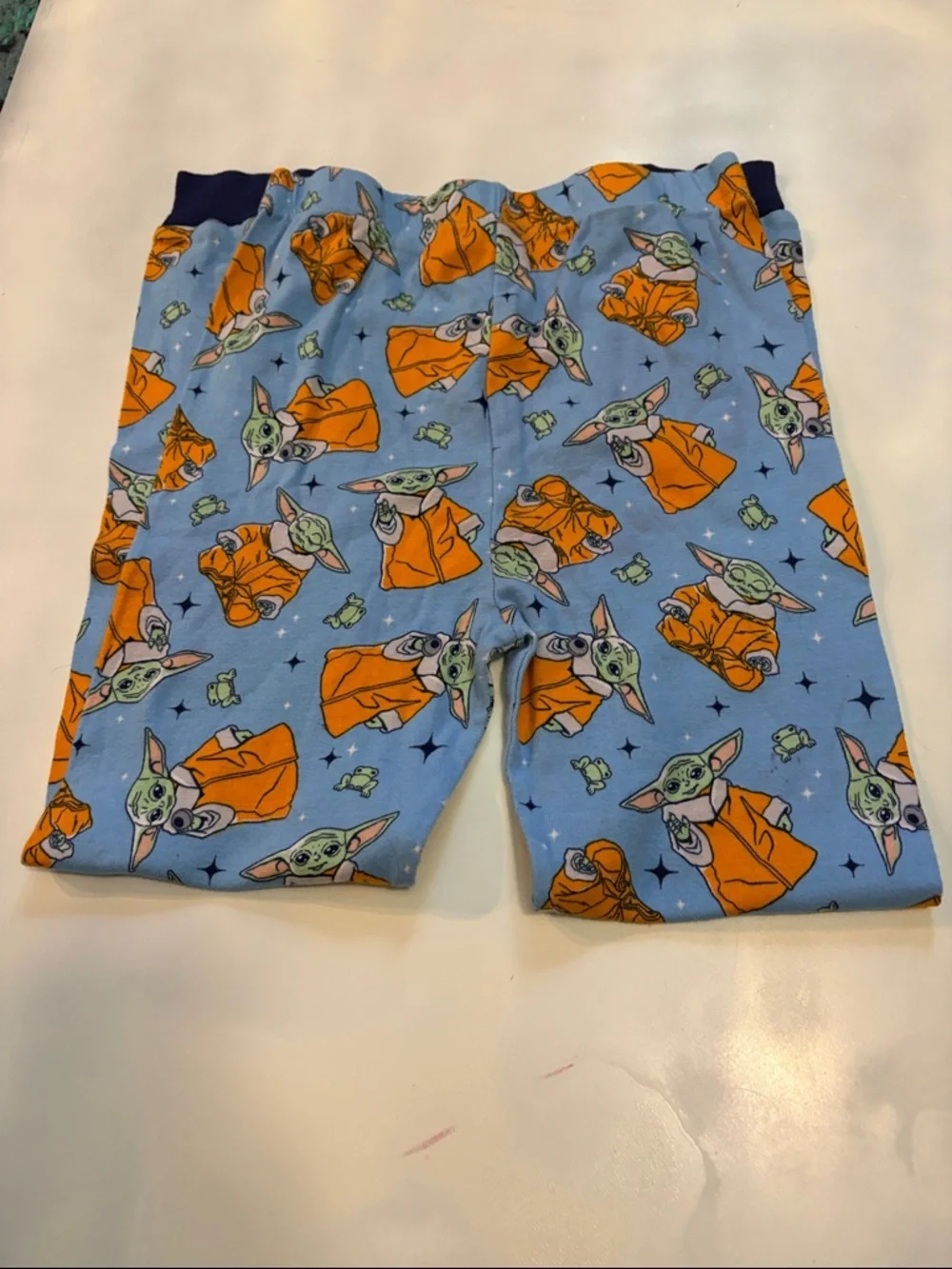 Star Wars Grogu ( Baby Yoda) Blue and Orange Kids Pajama Set